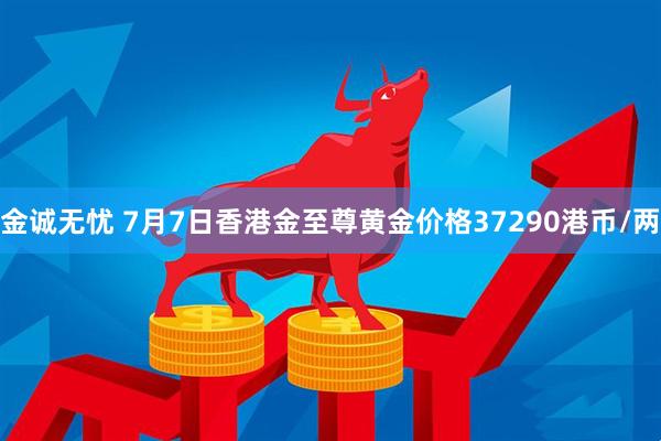 金诚无忧 7月7日香港金至尊黄金价格37290港币/两